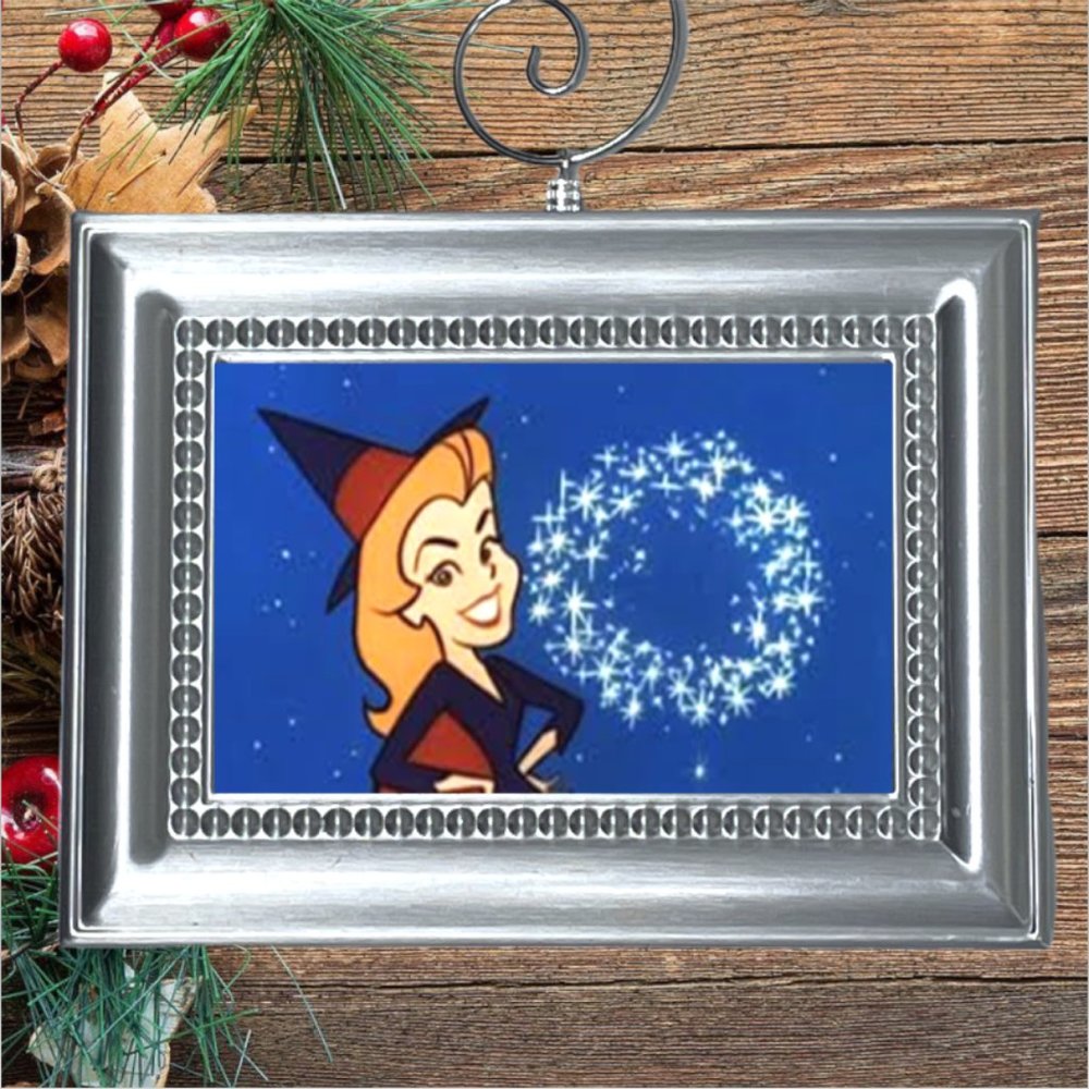 Bewitched Retro Nostalgic Christmas‎ Tree Ornament